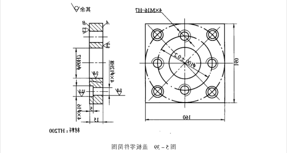 盖板零件 盖板零件